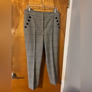 Veronica Beard Women’s Cropped Plaid Pants